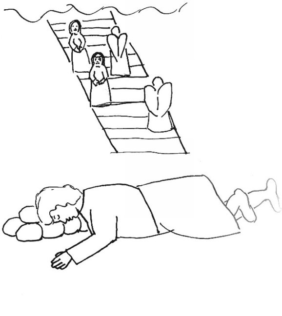 jacobs ladder coloring pages for kids - photo #1