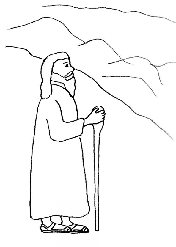 i went walking story coloring pages - photo #27