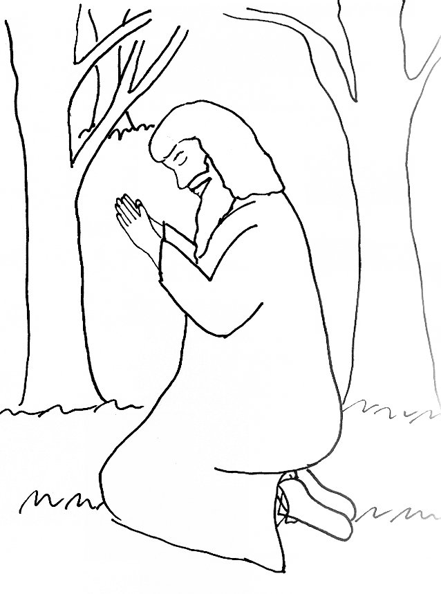 garden of gethsemane coloring pages - photo #3
