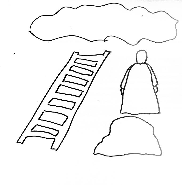 jacobs ladder in the bible coloring pages - photo #49