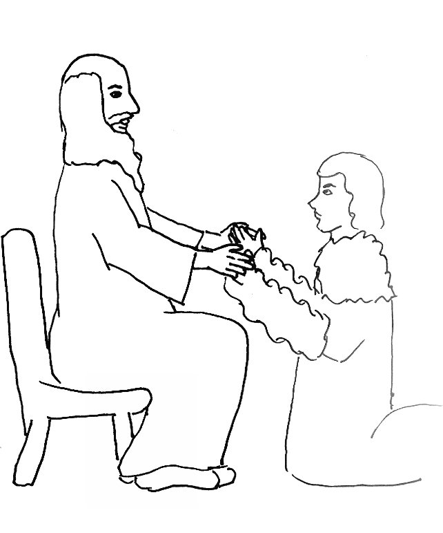 jacob and esau free coloring pages - photo #10